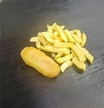 Kids Small Sausage in Batter & Chips